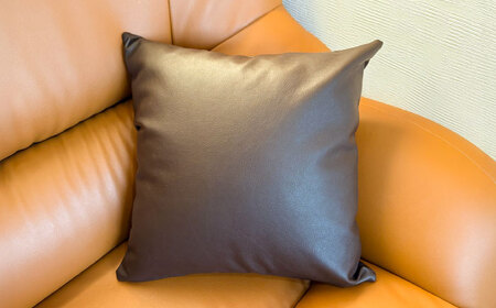 450角クッション(選べる合皮張地10種類) 日田市 ソファー カバー クッション [ARFT011]