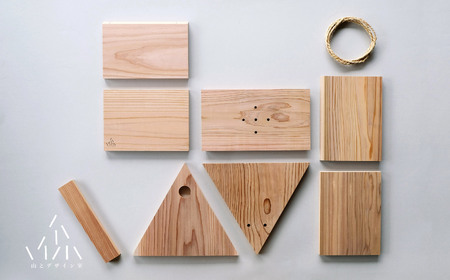 腐食にも強い！日田杉で作った「鳥さんの家キット」　日田市 / 山とデザイン室 鳥小屋 バードハウス 小鳥[AREZ001]