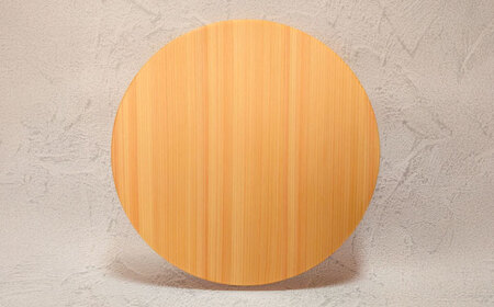 紀州ひのきの丸型まな板(35cm)　日田市 / 木の蔵 仙遊　カッティングボード 木製 包丁に優しい[ARFK005]