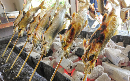 日田産天然鮎(冷凍)1kg　日田市 / 日田漁業協同組合 魚 あゆ アユ[ARFJ002]