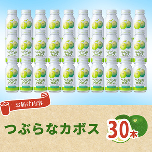 つぶらなかぼす(30本) かぼす ドリンク ジュース 夏みかん はちみつ 大分県産 特産品 大分県 佐伯市 防災 常温 常温保存【DT13】【全国農業協同組合連合会大分県本部】