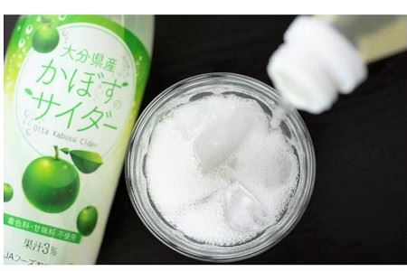 さっぱり爽やかかぼすのサイダー 大分県産かぼすを使用 大分県佐伯市 ふるさと納税サイト ふるなび