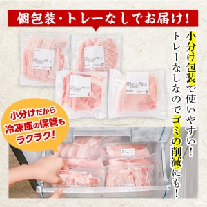 【お試し用】（約800g）【事業者支援対象謝礼品】個包装で超便利！大分県産　豚肉バラエティーパック
