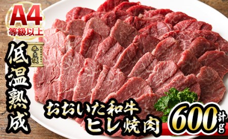 おおいた和牛A4ランク以上！ ヒレ焼肉セット600ｇ低温熟成 | 大分県佐伯市 | ふるさと納税サイト「ふるなび」