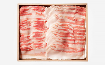 【メディア多数紹介】国宝・十勝ロイヤルマンガリッツァ豚 塩しゃぶしゃぶ バラ400g 北海道 幕別町 【 豚肉 豚 しゃぶしゃぶ 塩 湖塩 冷凍 生 】 お肉 鍋物 とろける ヘルシー 上品な脂 丸勝十勝ヒルズ