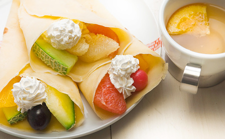 北海道 十勝産100％ クレープ ミックス粉 600g（200g×3P）［コーヒー］【 クレープ デザート スイーツ お菓子作り ホームパーティ ケーキ作り 誕生日 パーティ 北海道 十勝 幕別 】