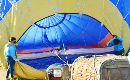 北海道 十勝 熱気球 搭乗体験チケット 5名様 フリーフライト