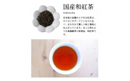 臼杵産の有機茶葉使用★オーガニックで安心！有機わ紅茶（50g×3袋）有機JAS認証