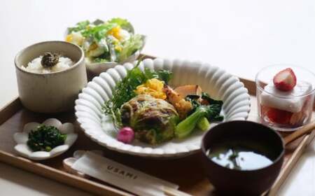 【ペア２名様体験チケット】臼杵焼豆皿つくり体験とほんまもん野菜ランチ