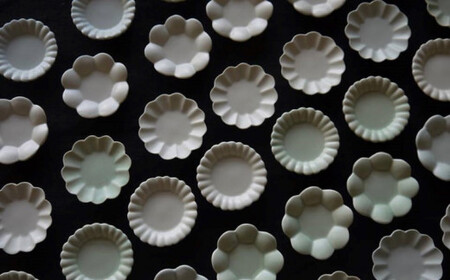 【ペア２名様体験チケット】臼杵焼豆皿つくり体験とほんまもん野菜ランチ