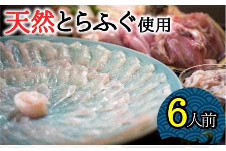 【年内・年末年始発送可】豊後水道天然とらふぐ！みつご天然とらふぐセット（６人前）［天然とらふぐ１ｋｇ超え活魚使用］