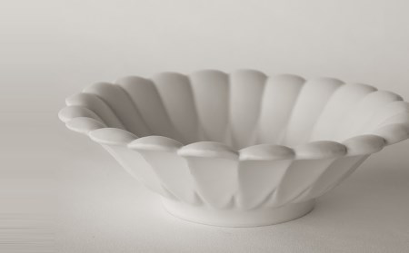 〔臼杵焼〕輪花サラダボウルL 1枚