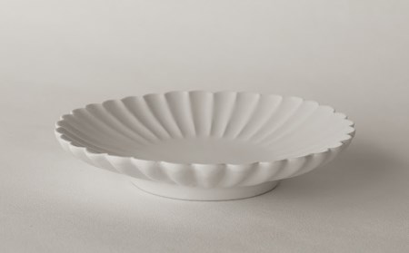 〔臼杵焼〕輪花プレート 2枚セット