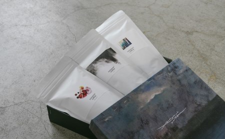 スペシャルティーコーヒー専門店 suzunari coffeeオリジナル3種のアソートセット（100g×3）【粉】