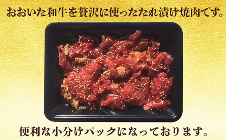 おおいた和牛 たれ漬け焼肉 150g×4p 合計約600g | 津久見市