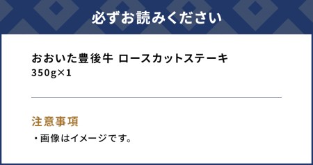 おおいた豊後牛 ロースカットステーキ 350g 和牛 豊後牛 国産牛 赤身肉 焼き肉 焼肉 ステーキ肉 大分県産 九州産 津久見市 国産【tsu0001027】