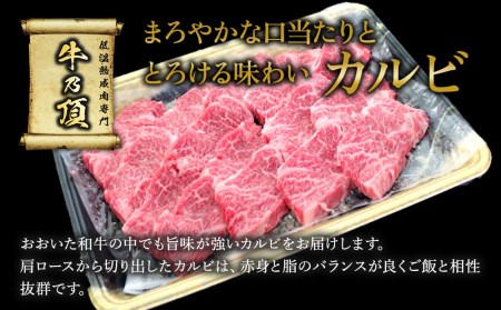 おおいた和牛 赤身カルビ250g・カルビ焼肉300g セット 牛肉 和牛 ブランド牛 赤身肉 焼き肉 焼肉 バーベキュー 大分県産 九州産 津久見市 国産