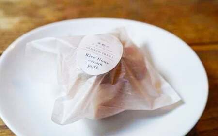 米粉のクリームパフ 65g×6個入 グルテンフリー シュークリーム