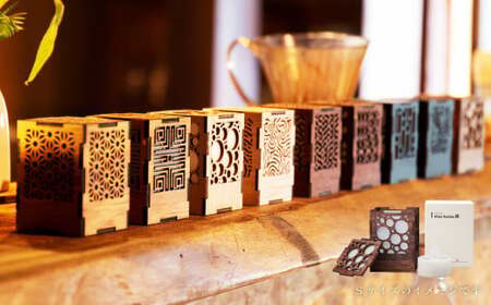 ミニ行灯 Sサイズ スモールパターンデザインセット 3個