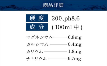 硬水 ミネラルウォーター マグナ 300-500ml ( 48本 セット ) 水 飲料 長湯温泉水 竹田湧水