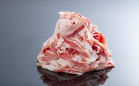 0C1-109 【合計1.2kg】中川さんちの米の恵み豚バラスライス600g