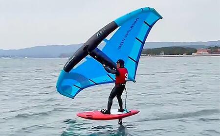 【体験チケット】ウイングフォイル 1名 レンタル 2時間 レクチャー付き  【マリンショップBUZZ】＜163-009＞