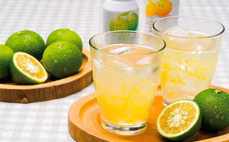 カボスジュースいろいろ飲みくらべセット(つぶらなカボス・190ml×10本 他4点)<105-020_5>