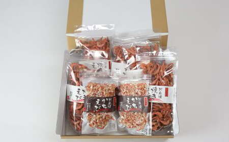 国産添加物不使用！別府湾かちえび2パック・焼きえび5パック ＜108-028_5＞