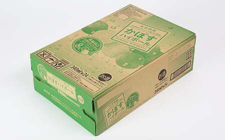 かぼすハイボール(1ケース/24本)【アルコール8% 本格辛口】<084-006_5>