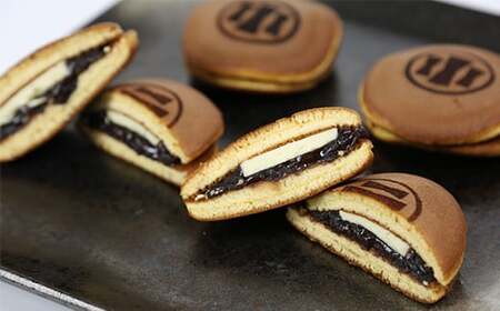 バターどら焼き・つぶあん最中（もなか）各6個 計12個セット【和菓子 木付や】 ＜117-009_5＞