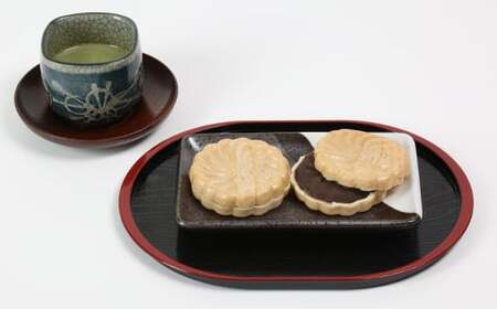 バターどら焼き・こしあん最中(もなか)各6個 計12個セット【和菓子 木付や】 <117-010_5>