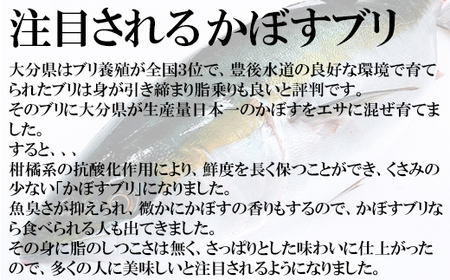 【豊後ぐるめ倶楽部】かぼすブリのりゅうきゅう 80g×5食 期間限定 ＜105-017_5＞