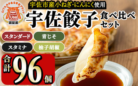 味深屋の宇佐餃子よりどりセット(合計8袋・5種)餃子 ぎょうざ 簡単 惣菜 おかず おつまみ 簡単調理 焼くだけ 食べ比べ セット【104200100】【特定非営利活動法人　宇佐市障がい者共同受注協議会】