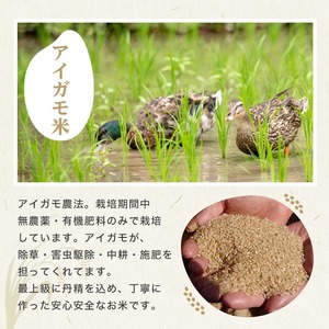 ＜定期便・総３回＞＜令和7年産＞佐田の郷の米 アイガモ米(計15kg)お米 白米 ごはん ヒノヒカリ ひのひかり ブランド米 常温 常温保存 定期便【211701000】【雅設置プロジェクト　佐田の郷の会】