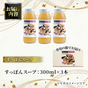 料亭やまさ すっぽんスープセット(計900ml・300ml×3本)すっぽん スッポン スープ コラーゲン セット 勝負めし【105900100】【やまさ】