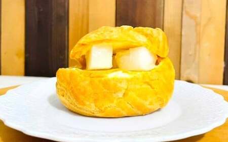 酒粕わらびもちシュークリーム 5個 シュークリーム わらびもち わらび餅 洋菓子 和菓子 和風スイーツ 和風 菓子 お菓子 酒粕 九州 大分県 豊後大野市 冷凍