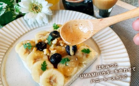 015-519 豊後大野市産 はちみつ と UMAMI パウダー 茂里商店 粉末椎茸