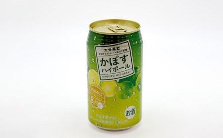 028 195 かぼすハイボール 340ml 24本 1ケース 大分県豊後大野市 ふるさと納税サイト ふるなび