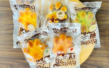 085-868 にゃどれーぬBOX お菓子 マドレーヌ 焼菓子  詰め合わせ 5種類 各1個 セット