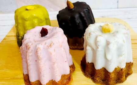 085-869 森のカヌレBOX(イスベルグ) お菓子 カヌレ 焼菓子 詰め合わせ 4種類 各2個 セット