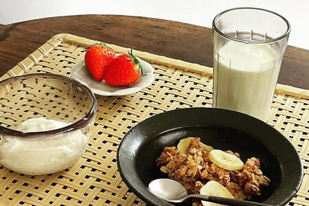 竹聲館　透かし網代のランチョンマット 30×40cm