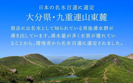 阿蘇くじゅうの天然水 500ml×48本（24本×2ケース）【名水百選】＜天然シリカ71mg/L　硬度約41mg/L＞トライアル