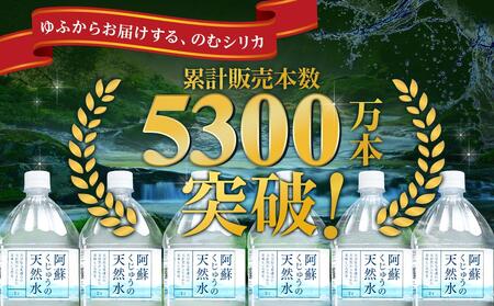 【定期便 全3回】阿蘇くじゅうの天然水 2L×12本（6本×2ケース）【名水百選】＜天然シリカ71mg/L　硬度約41mg/L＞トライアル【 ミネラルウォーター ミネラルウォーター ミネラルウォーター ミネラルウォーター ミネラルウォーター 】