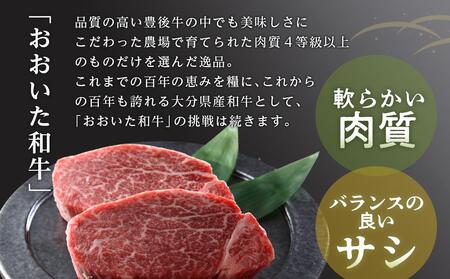 おおいた和牛 ヒレステーキ 600g（150g×4枚）
