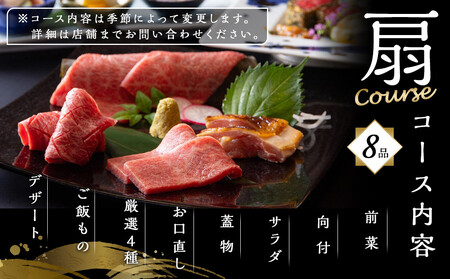 \年内発送/ 焼肉 亜李蘭離宮 湯布院本店 扇コース お食事券(1名様用)