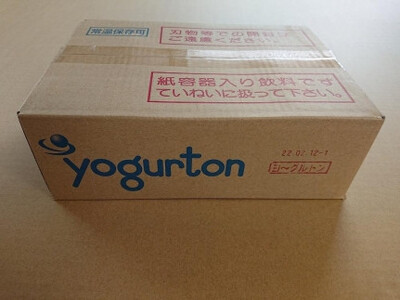 【全3回定期便】乳製品・乳酸菌飲料（殺菌）　ヨーグルトン200ml１６本入り　２箱セット