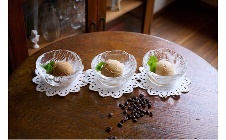 【待望のコラボ企画!】ユフノカタチ ~3種のコーヒーアイス~(3種×2個 計6個)