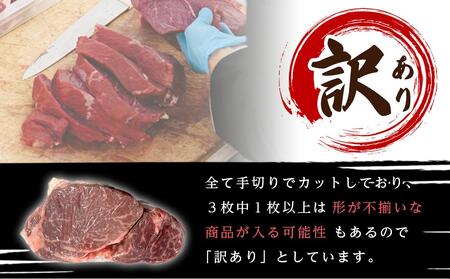 【訳あり】【おおいた和牛】ヒレステーキ 約450g（約150ｇ×3枚）｜肉質4等級以上 国産和牛