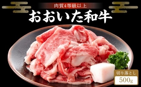 【おおいた和牛】赤身（ウデ・モモ）切り落とし 500g｜肉質4等級以上 国産和牛
