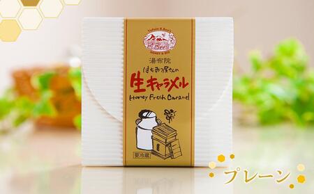 【湯布院のはちみつ屋さん】国産蜂蜜を使用した2種の生キャラメル（プレーン×2・カフェオレ）各12粒入り 計3箱